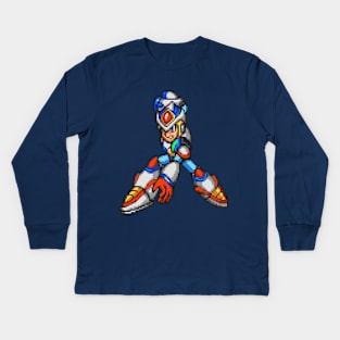 Megaman Kids Long Sleeve T-Shirt